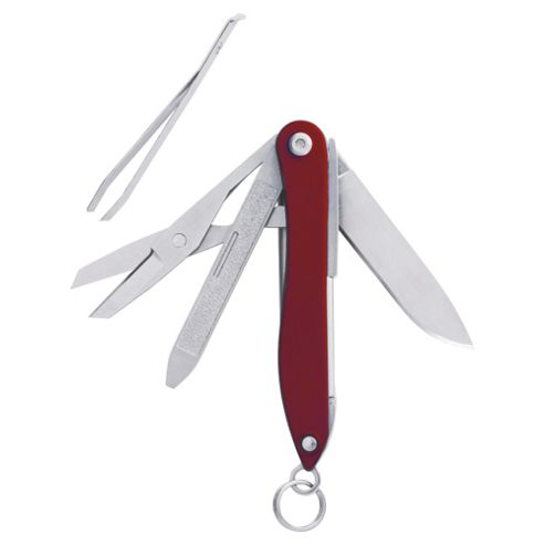 Image of Leatherman Style Multi-tool Knife, Red