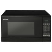 Sharp R270KM 20L Black Touch Microwave