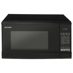 Sharp R270KM 20L Black Touch Microwave