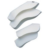 Cottage Craft Shaped Leg Pads white Full