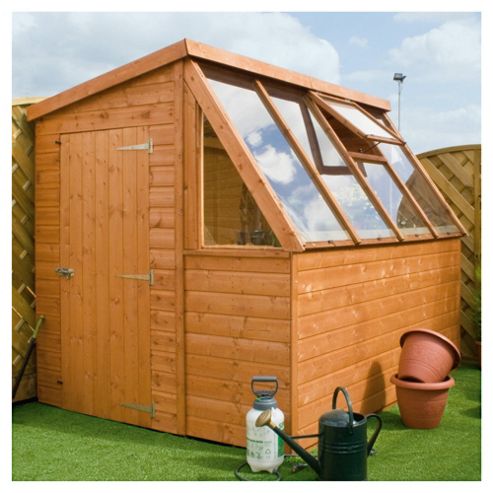Buy Mercia Wooden Potting Shed, 8x6ft from our Wooden 