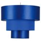 Tesco Lighting Bianca Satin 3 Tier Shade In Blue