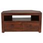 Tamarai Corner Tv Unit, Sheesham