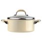 Meyer Select 24cm Non-stick Stockpot, Almond