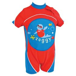 Zoggs Zoggy Swimfree Float Suit, Red, 1-2 years