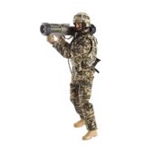 HM Armed Forces FX Army Infantryman With Rocket Launcher