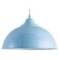 Tesco Lighting Milford Ceiling Fitting Pale, Blue