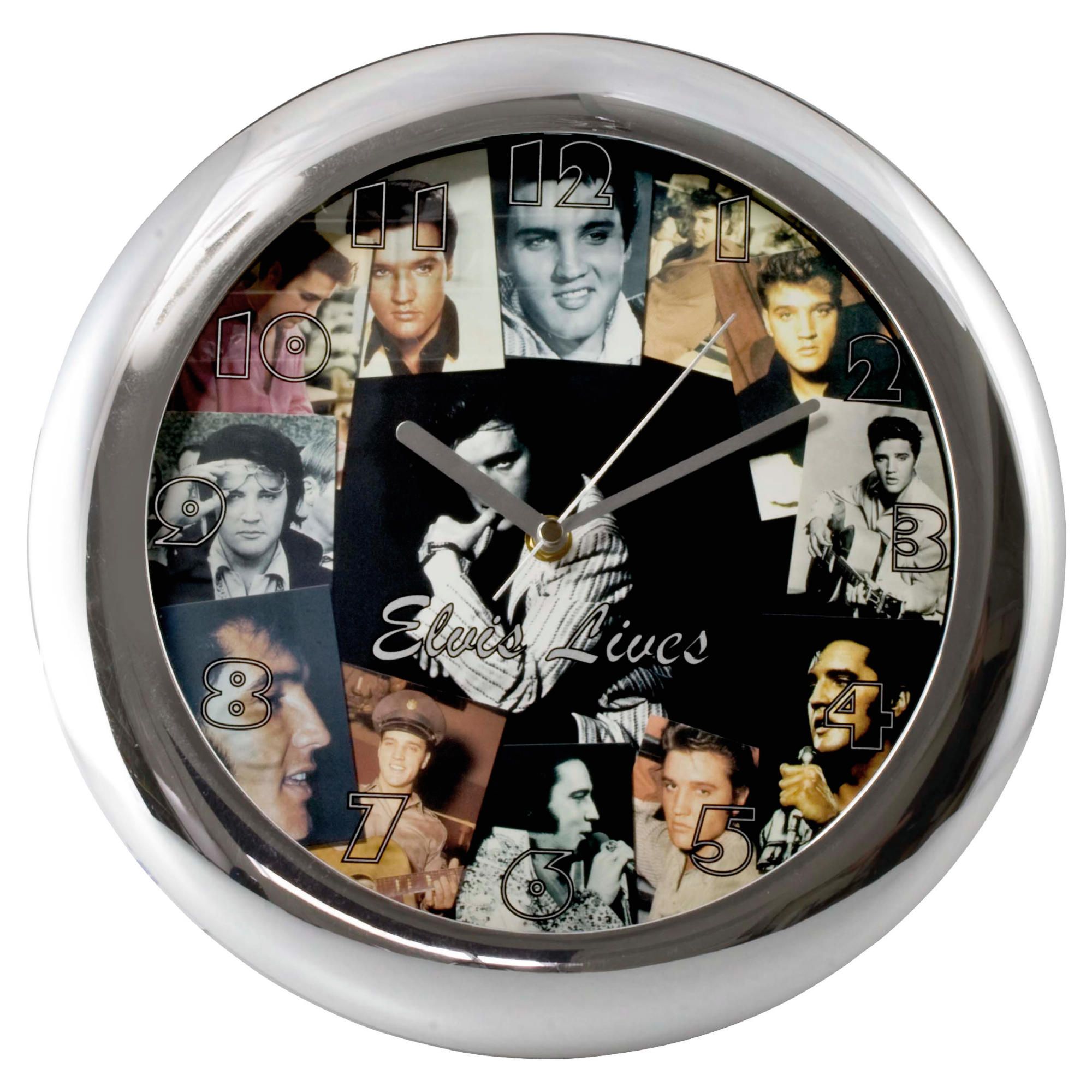 Zeon Tech Talking Wall clock- Elvis Years 