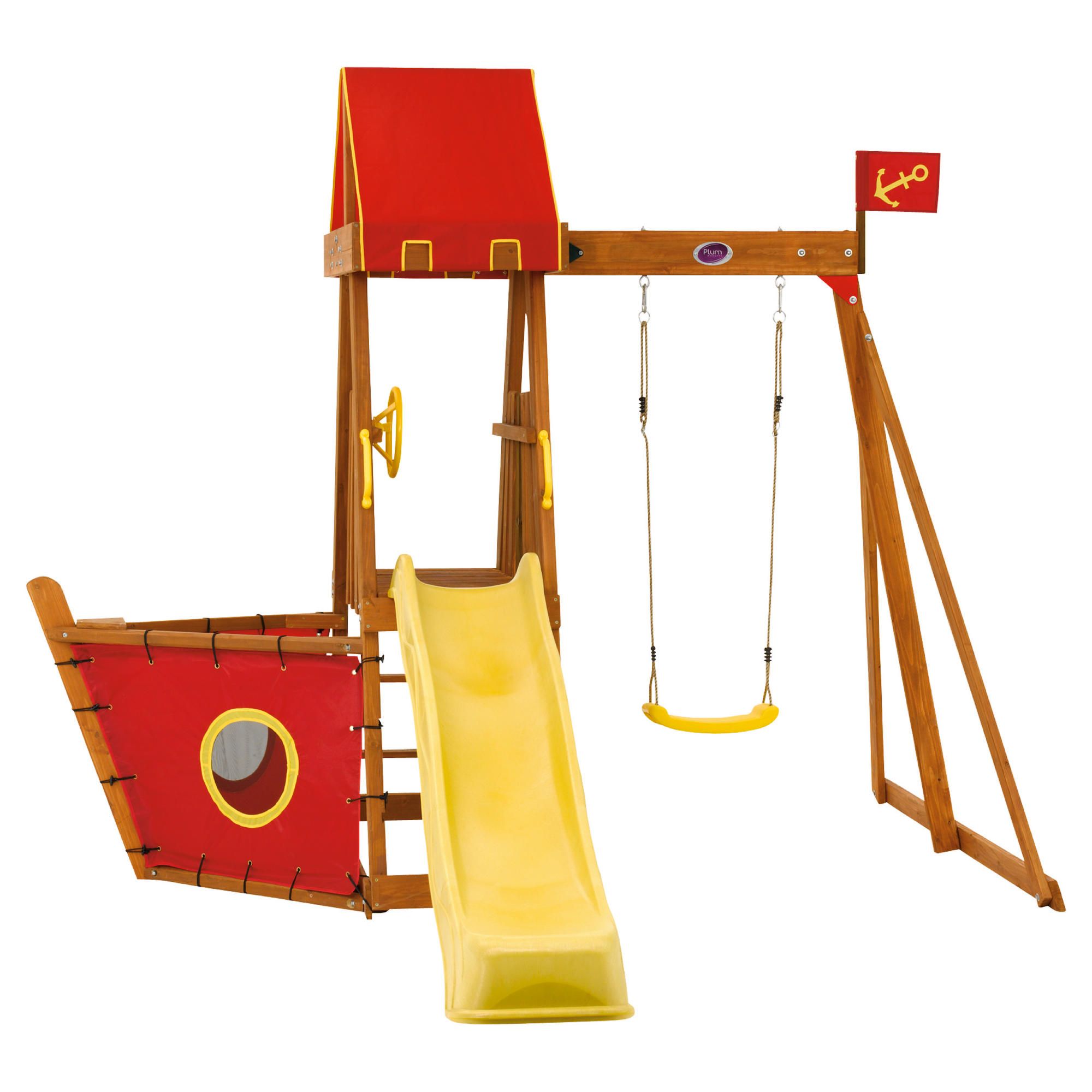 Plum Swashbuckler Wooden Play Centre at Tesco Direct