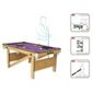 BCE 5ft Rolling, Lay Flat Pool Table