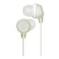 JVC HAFX22W Clear Colour Stereo Headphones - White