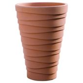 Sankey Small Trojan Plastic Planter H46xD33cm, terraccina