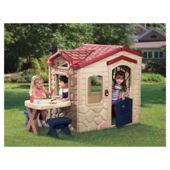 Little Tikes Picnic On The Patio Natural Playhouse