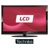 Technika 26-56D 26 inch Widescreen HD Ready LCD TV DVD Combi with Freeview