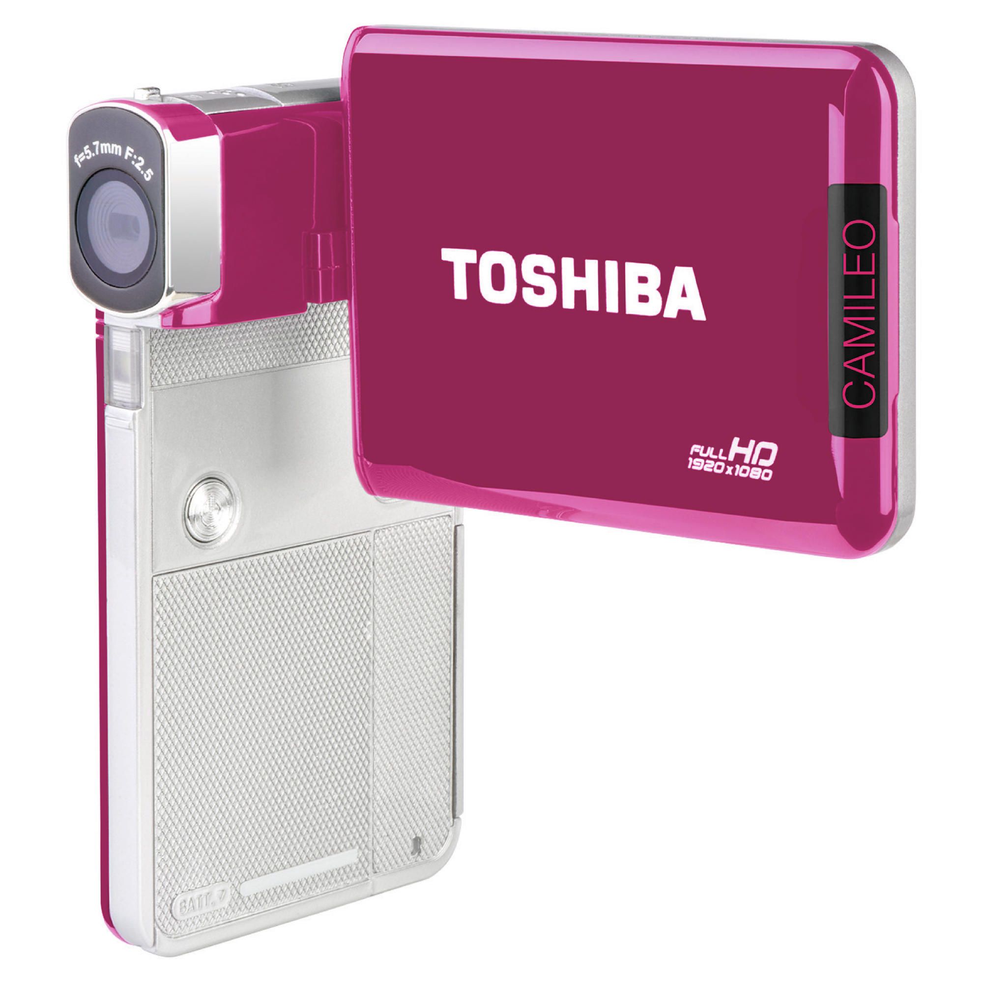 Toshiba Camileo Full HD Raspberry Digital Camcorder