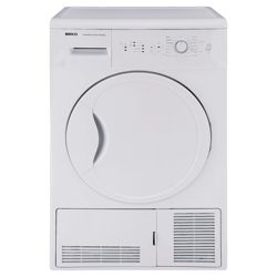 Beko DCU7230W Condenser Dryer, 7 kg Load, B Energy Rating. White