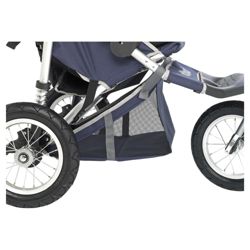 Out 'n' About Double Storage Pushchair Basket 360, Navy