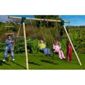 Plum Gibbon Wooden Garden Swing Set