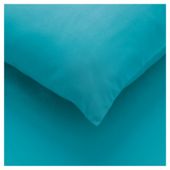 Tesco twin pack pillowcase - Bright Teal