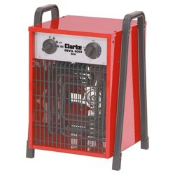 Clarke Devil 6003 industrial 3KW electric fan heater (1Ph)