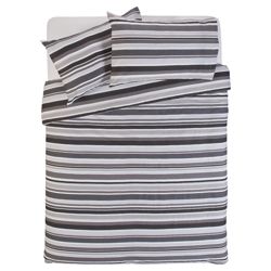 Stripe Print (Black) Double