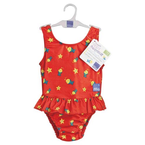 Image of Bambino Mio Nappy Swim Suit- Red Fish Medium
