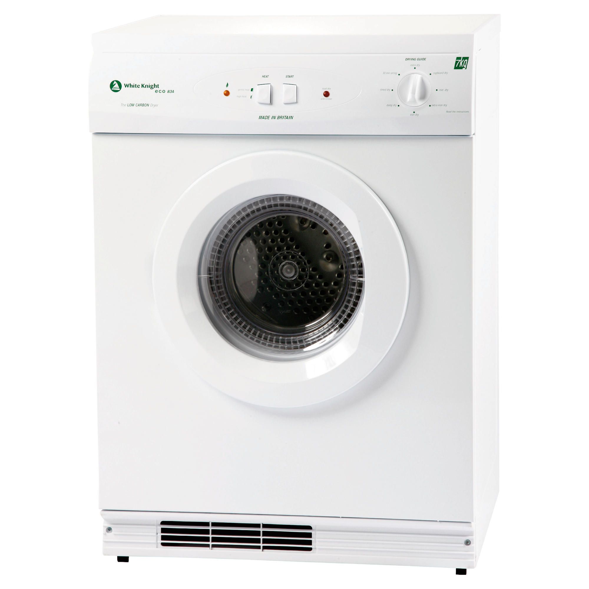 White Knight Gas Dryer ECO83A