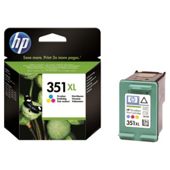 HP 351 XL Printer Ink Cartridge - Multipack (Cyan, Yellow, Magenta)