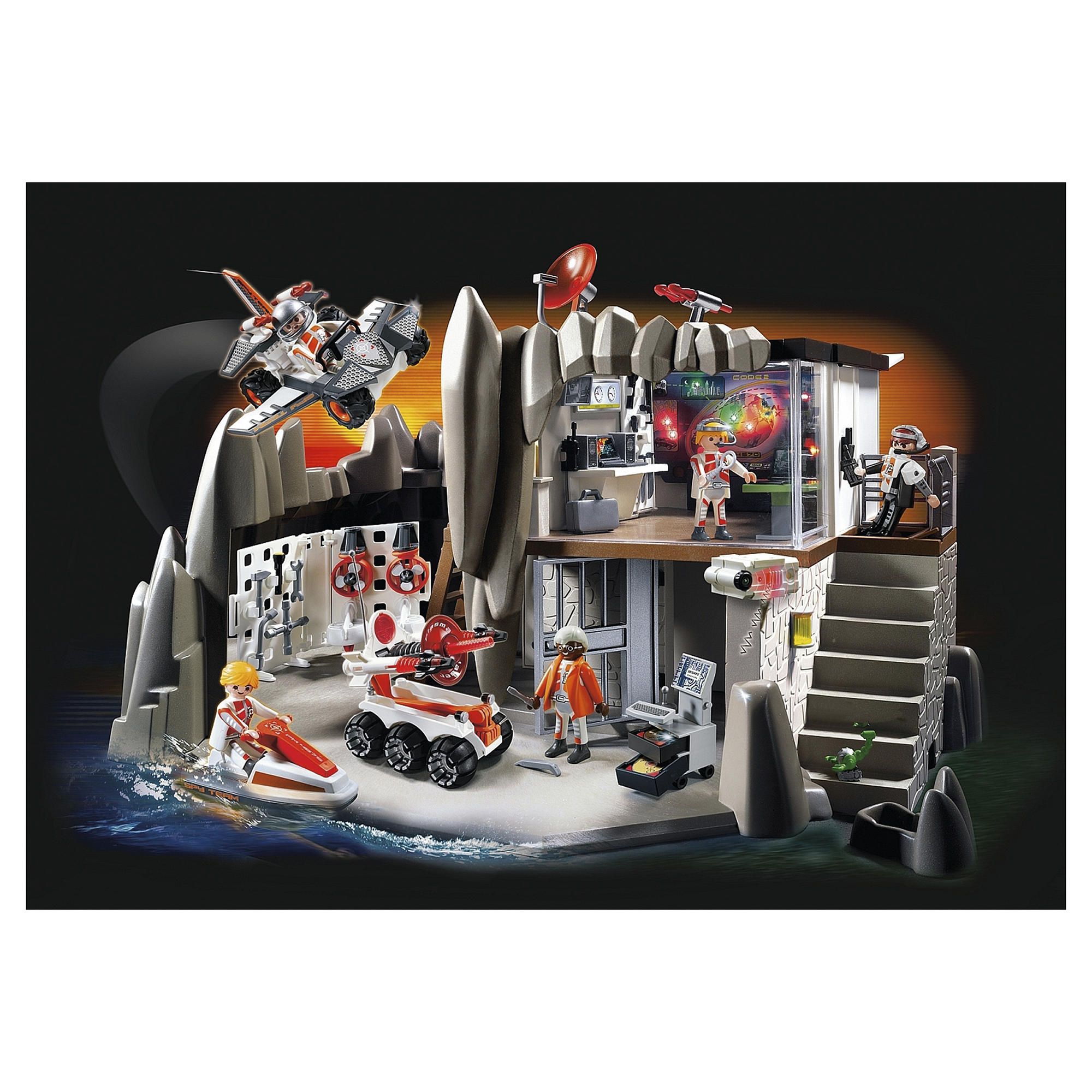 Playmobil 4875 Secret Agents Headquarters
