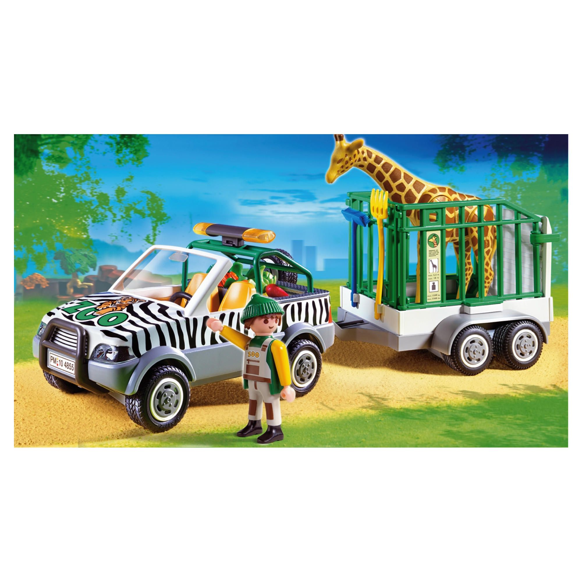 Playmobil 4855 Zoo Vehicle