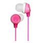 JVC HAFX22P Clear Colour Stereo Headphones - Pink