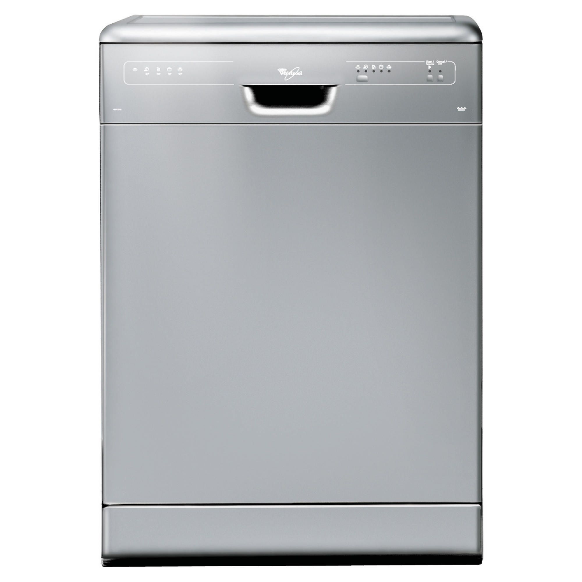 Whirlpool ADP2315 Full Size Dishwasher Silver