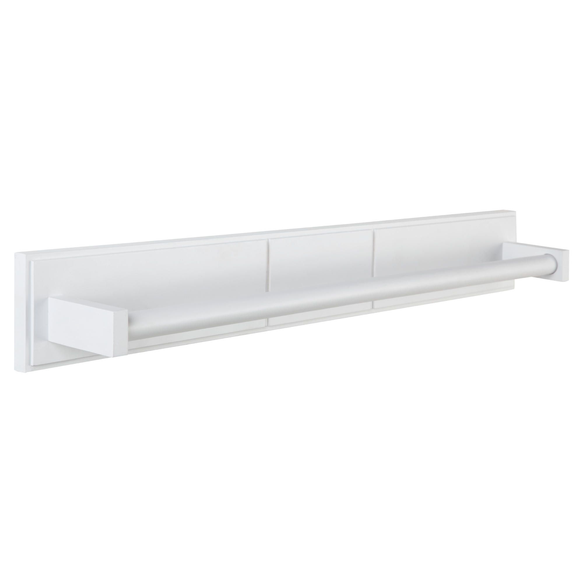Croydex Long Towel Rail White
