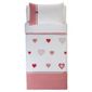 Tesco Kids Embroidered Heart & Bows Duvet Set