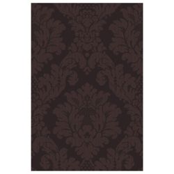 Arthouse Da Vinci damask chocolate wallpaper