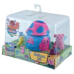 Puppy In My Pocket Enchanted Valley Mushroom Playset