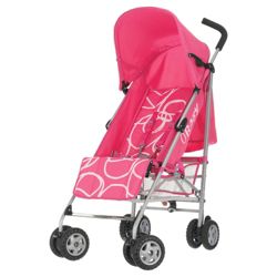Obaby Atlas Pushchair, Pink Scribble