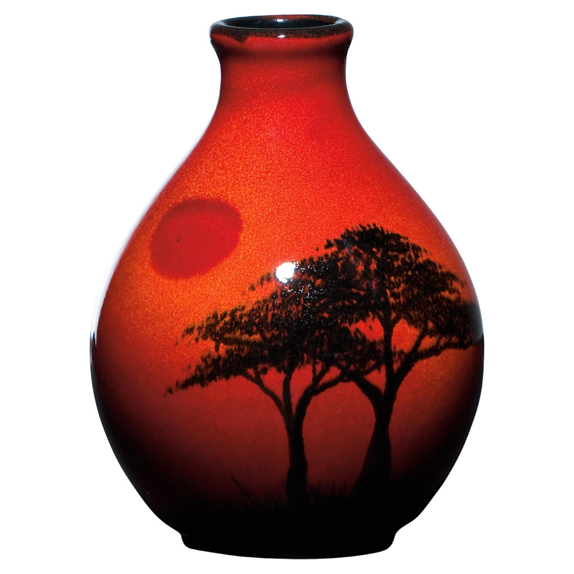 D/S Poole Pottery African Sky Bud Vase 12.5cm