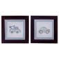Kids Line Mosaic Transport Wall Art