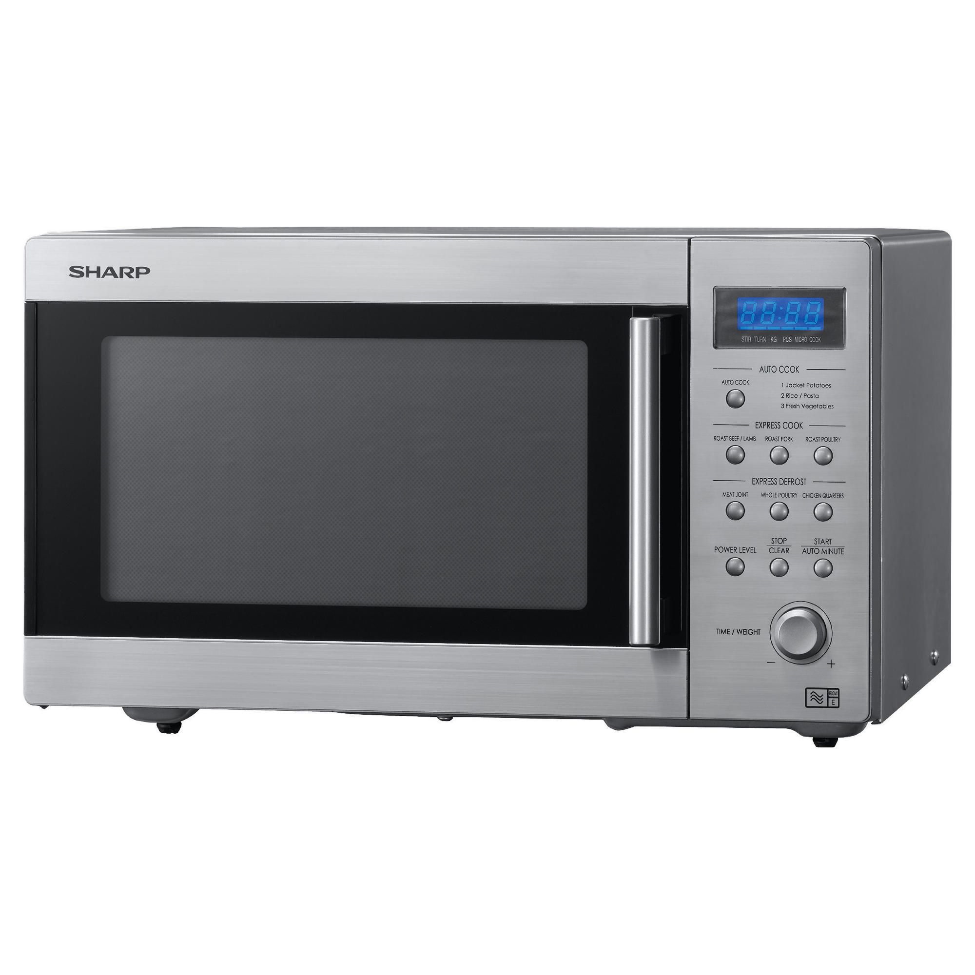 Sharp R27STMA 22L Stainless Steel Touch Microwave