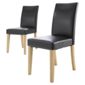 Banbury Pair Of Chairs, Oak - Brown