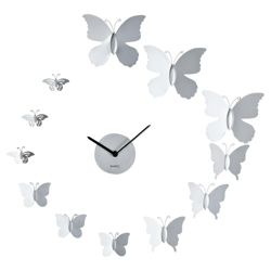 Tesco Clocks Butterfly Wall Clock