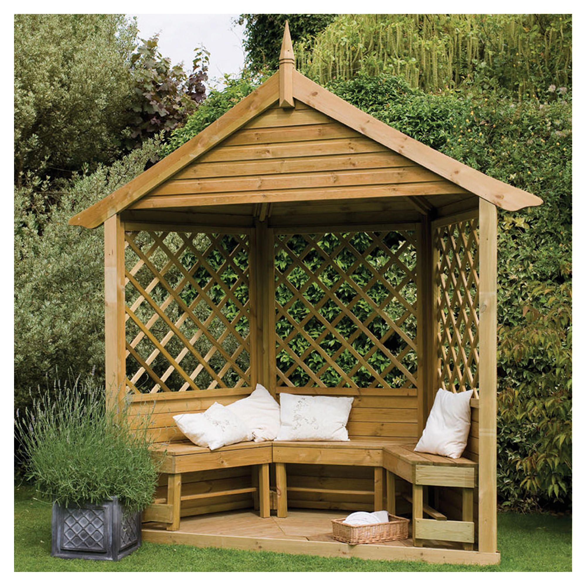 Timberdale Half Banbury Arbour at Tesco Direct