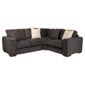 Omega Fabric Corner Sofa, Bark Right Hand Facing
