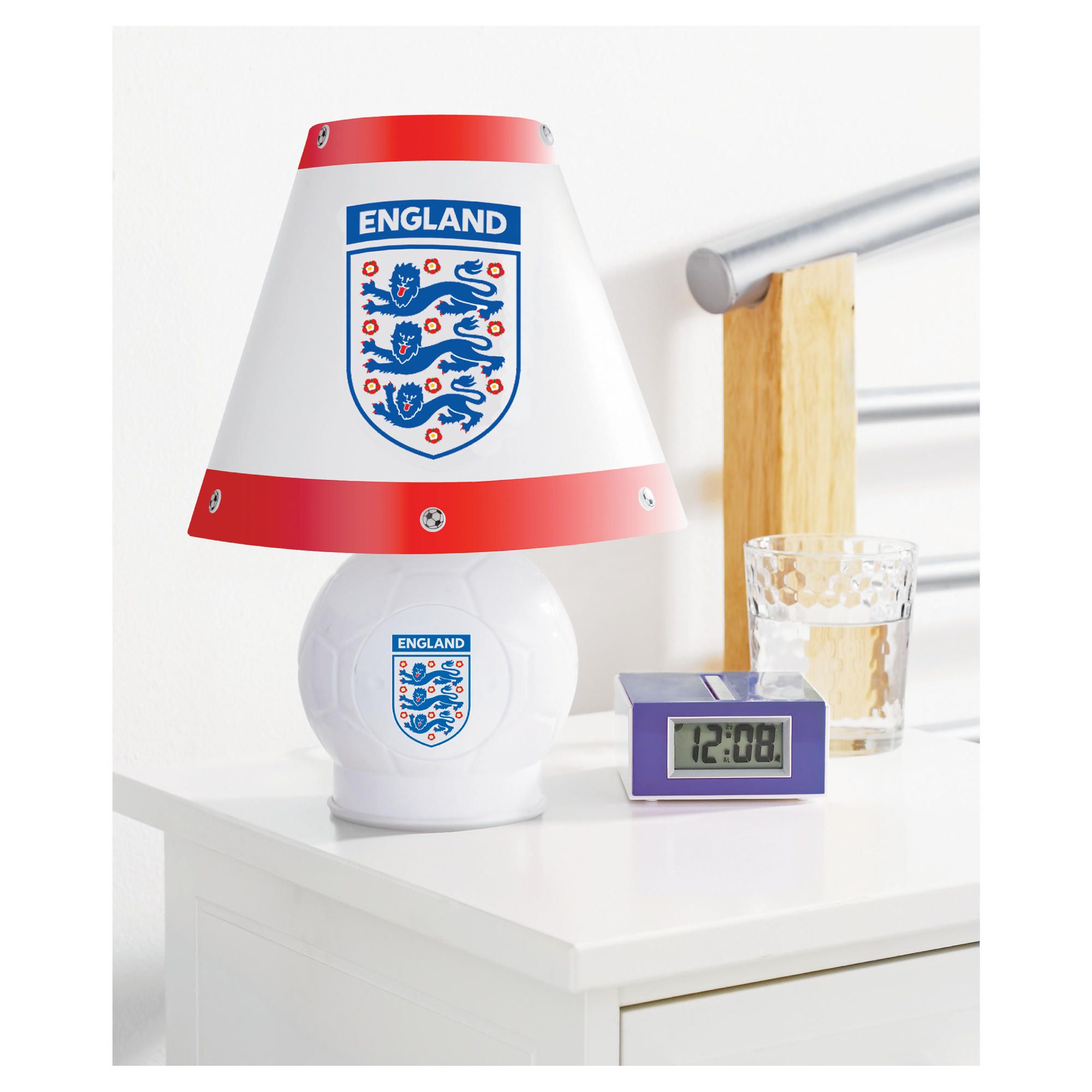England Football Table Lamp 