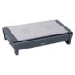 Brabantia Matt Black 2 Burner Food Warmer, Grey Grill