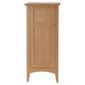 Portico Light Wood Cabinet