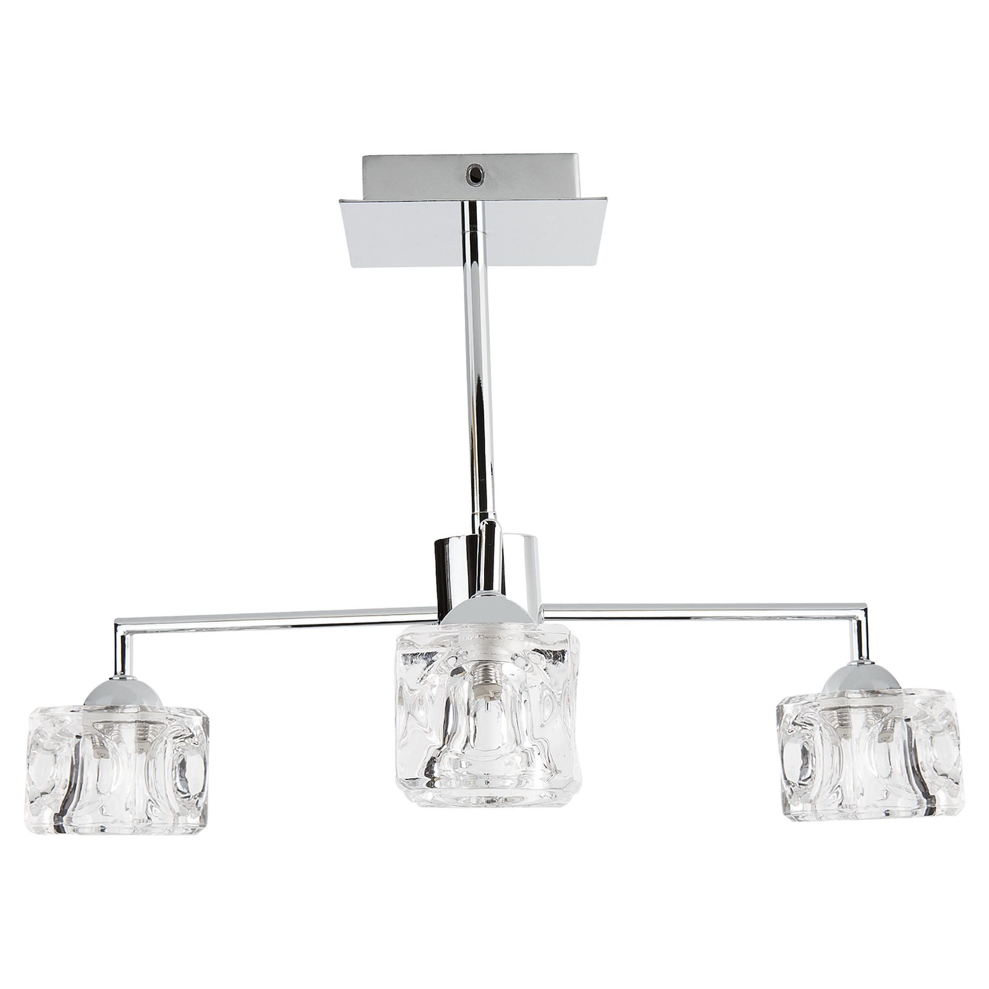Ice Cube 3 Light Ceiling Fitting Ice Cube 3 Light Ceiling Fitting
