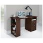 Isaac Straight Desk, Walnut Effect