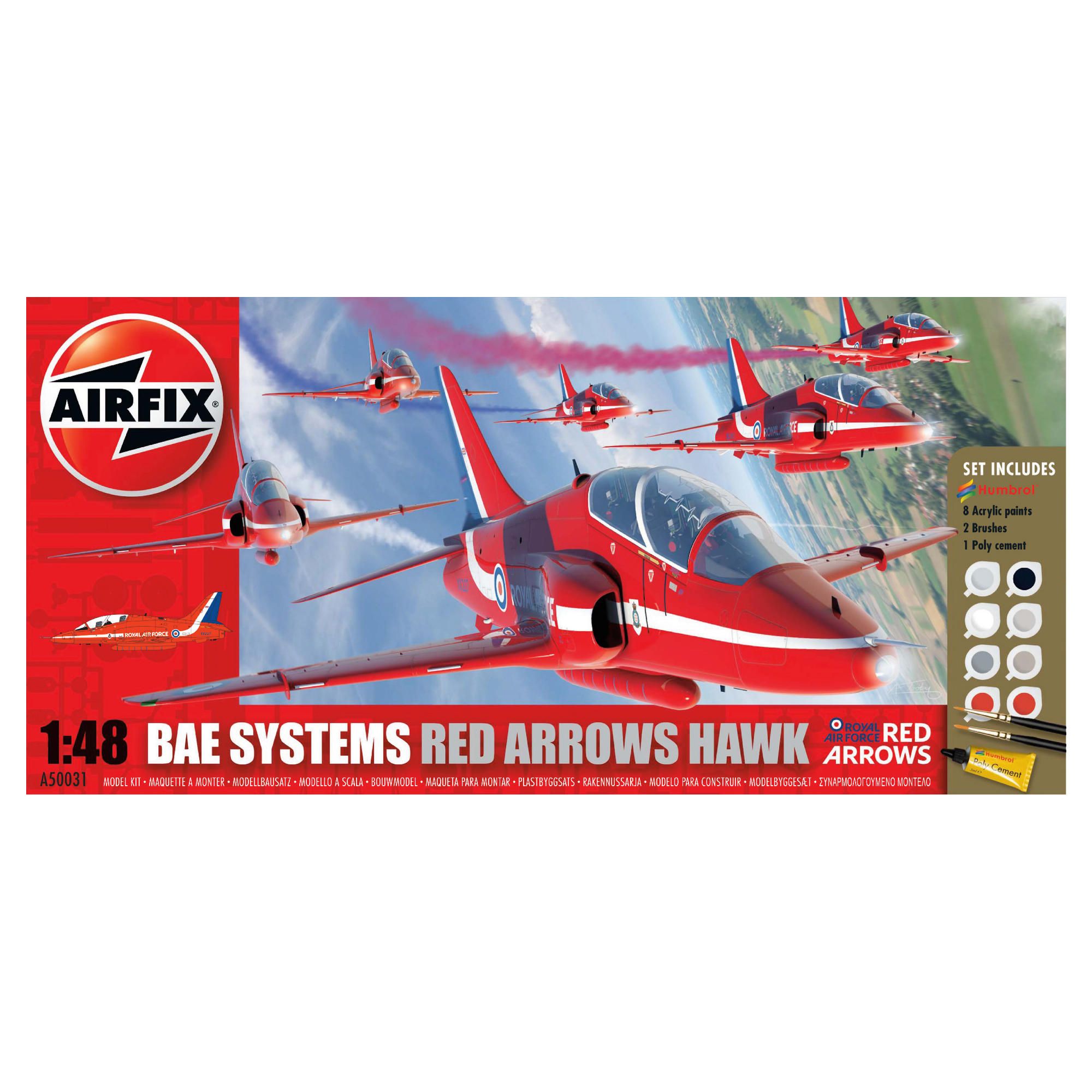 Airfix Bae Red Arrow Hawk Gift Set